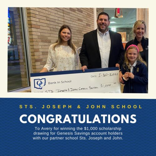 2024 Scholarship Winner Sts. Joseph and John School